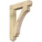 Ekena Millwork Imperial Arts & Crafts Rough Sawn Bracket, Douglas Fir, 6"W x 34"D x 46"H BKT06X34X46IMP03RDF - alternate 1